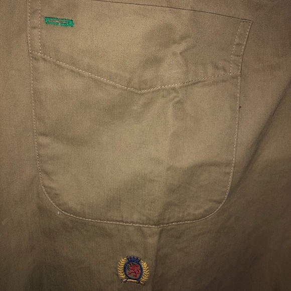 Vintage Tommy button up shirt mens M - Picture 6 of 6